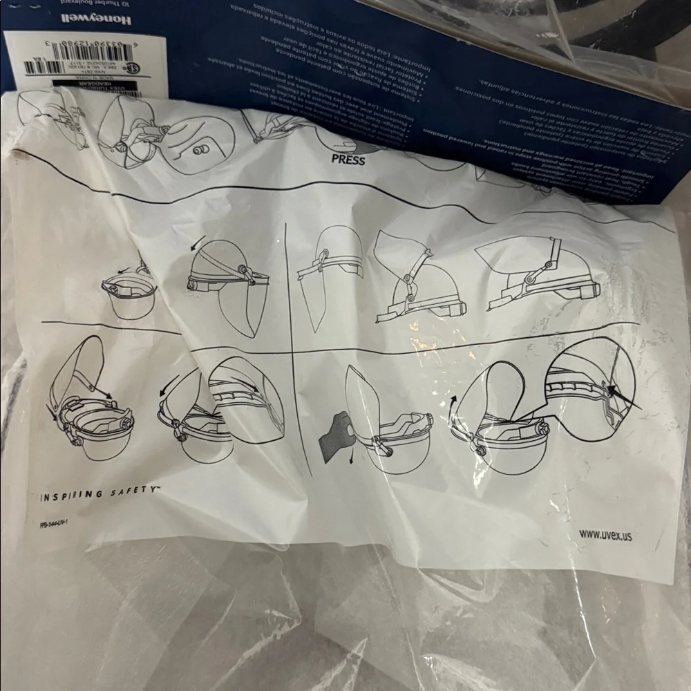 Uvex Turboshield Face Protection System